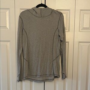 Danskin Women's Gray Hooded Sweatshirt